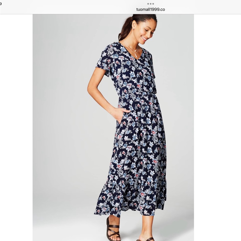 J Jill Magnolia Dress Size L